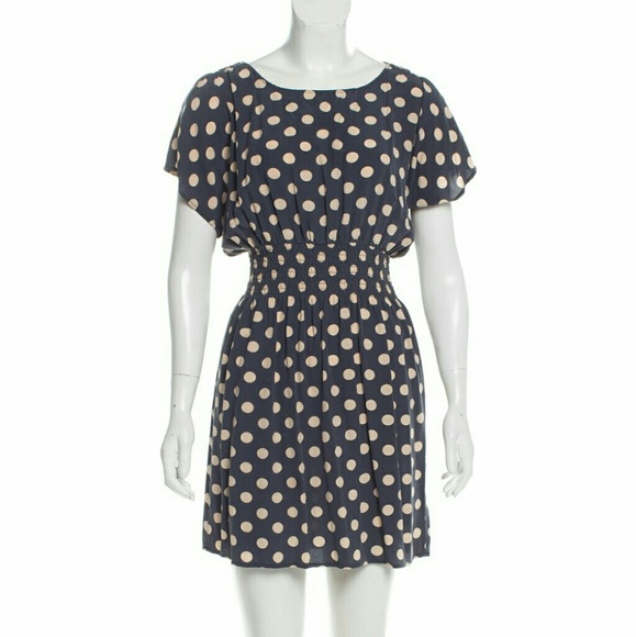 ulla johnson polka dot dress